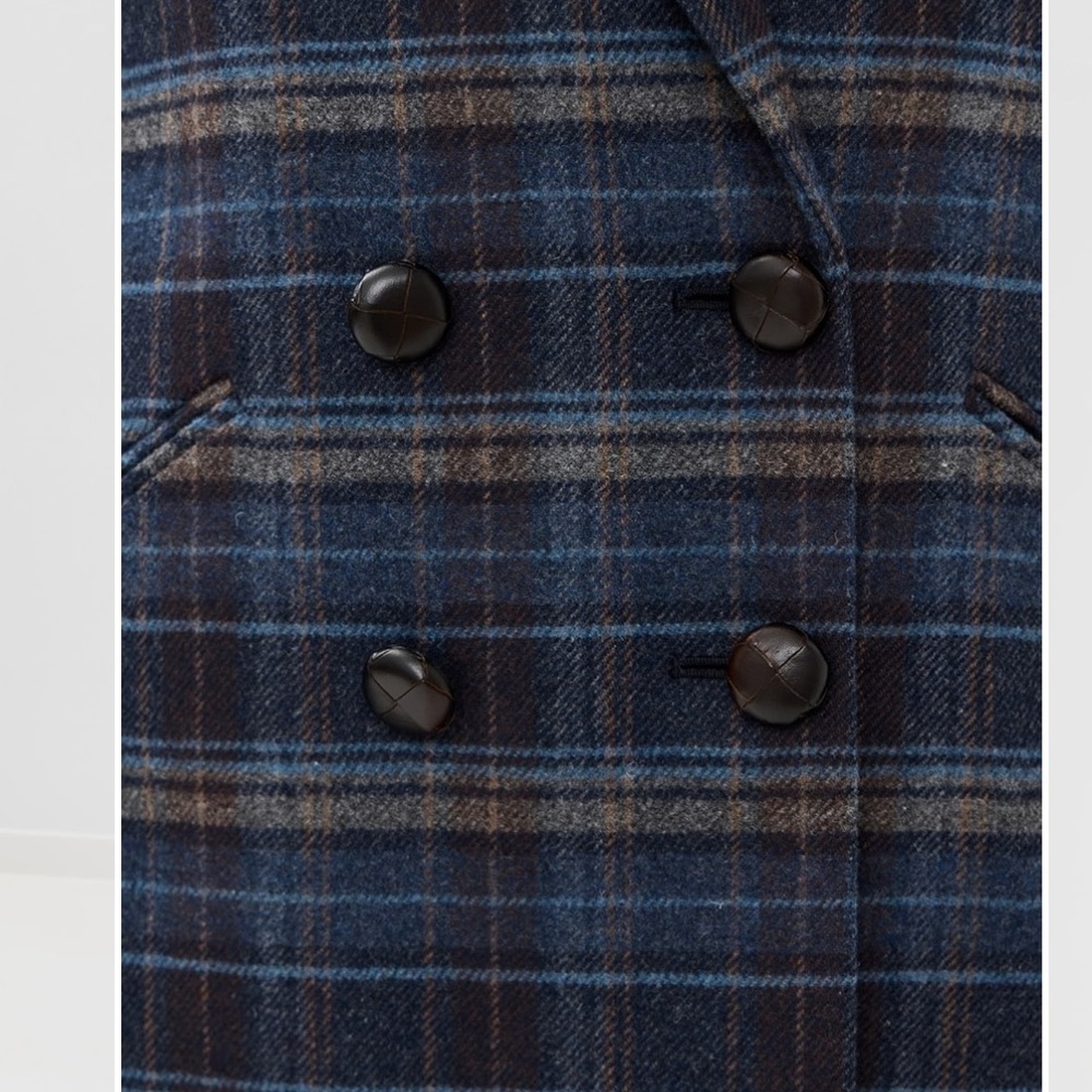 Veronica Beard Oria Dickey Jacket in Blue Multi - Picture 4 of 11